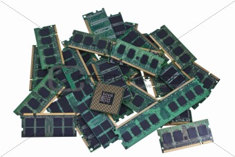 Memory modules and a modern CPU