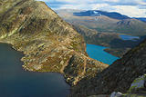 The Besseggen Ridge in Jotunheimen National Park, Norway