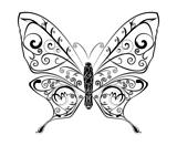 Abstract Butterfly vector