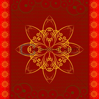 Oriental Floral pattern