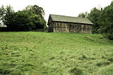 barn on a hill