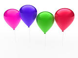 3d ballon colorful