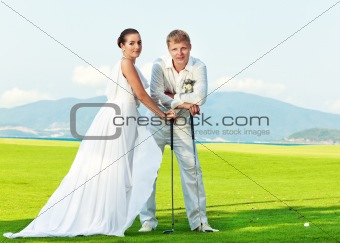 Wedding golf