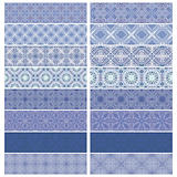 Blue trim or border collection