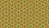 Beautiful orange, yellow and green seamless tiling texture