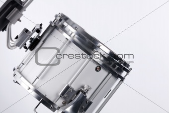 Marching Field Drum Isolated On White