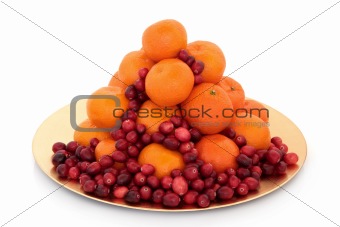 Cranberry and Mandarin Fruit