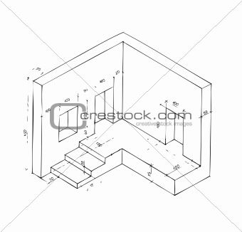 small plan of part of building