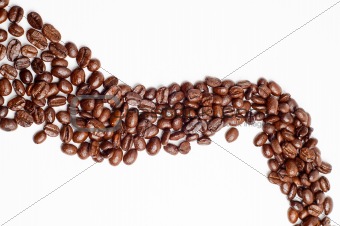 coffee beans road