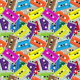 seamless audio tapes pattern