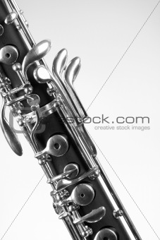 Oboe Isolated On white Background