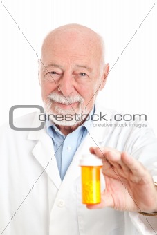 Pharmacist with Prescription