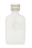 Bottle of perfume isolated on the white
