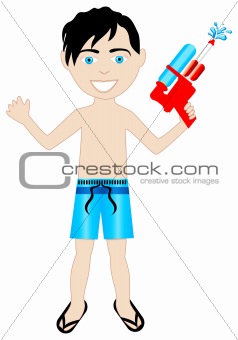 Water gun Boy Swimsuit