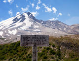 Mt. St. Helens Trail Sign