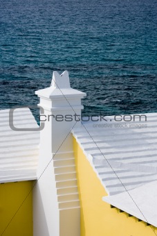 Stepped Bermudian roofs