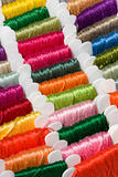 Multicoloured cotton threads