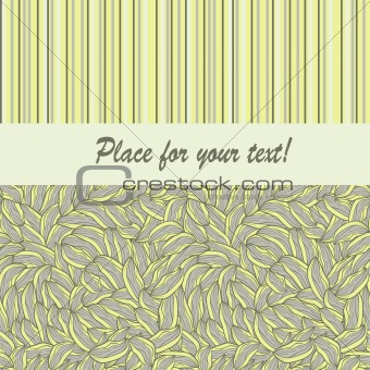 vector seamless pattern with place for your text