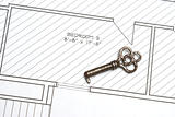 Old Key and Blueprints