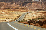 Highway in the desert.