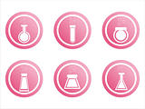 pink chemical signs