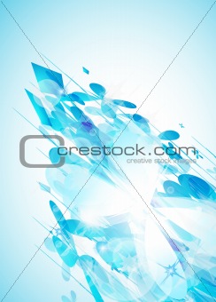 bstract background for stylish business flyer