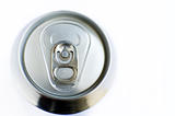 Top of a soda can and copyspace