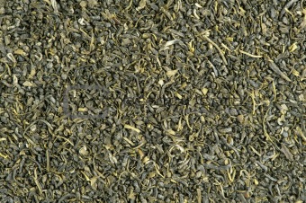 dry green tea background