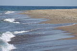 empty beach on the Black Sea