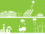City using renewable energy