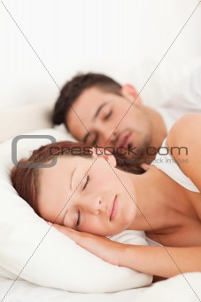 Portrait of a Sleeping couple