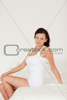 Portrait of a posing woman