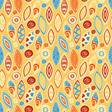 vector seamless background in ethnic style,