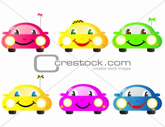 set of woman cars