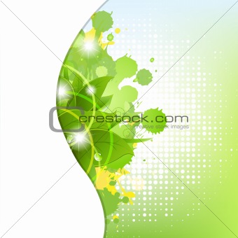 Abstract Background With Blots