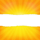 Sunburst Background With Paper And Beams