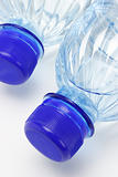 Mineral water in plastic bottles