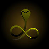 simplistic snake vector graphics