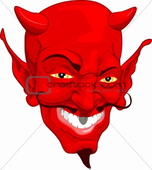 Devil face