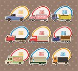 Truck Stickers ,vector