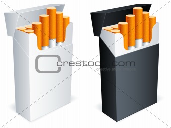Cigarette pack.