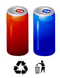 energy drink vector