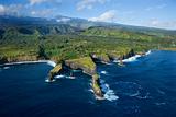 Hawaiian coastline.
