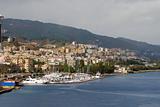 View of mediterranean coast