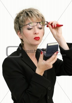 Businesswoman makeup