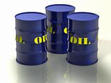 Oil barrel 3d