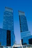 Blue towers