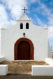 Church in Tiagua, Lanzarote 