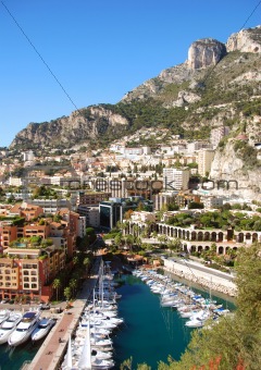 Beautiful scenery of Monte Carlo