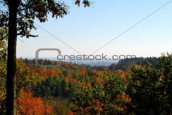 An autumn's landscape